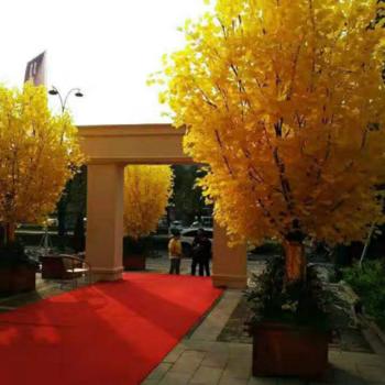 Großhandel B2B Simulation von Baum Landschaftsbau dekorative Begrünung Ginkgo-Bäume